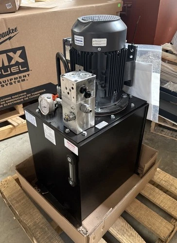 MONARCH T94C405C93F0-01 Hydraulic Power Unit 16.0/3.8 gpm 2,000 psi 5hp DAMAGE