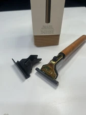 Vintage Late 1990’s KOH-I-NOOR Schick Razor. Made In Italy. Pink Pear Wood. Rare