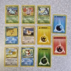 11 Vintage Pokemon Card Lot - Base Set 2 2000 WoTC TCG B9