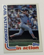 1982 Topps - In Action Carl Yastrzemski #651