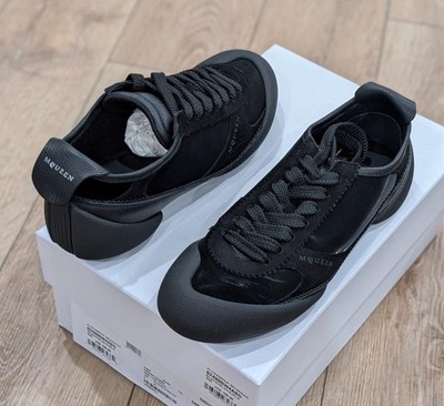 $790 Alexander McQueen ''Flexion'' Low-Top Sneakers Black 43 US 10