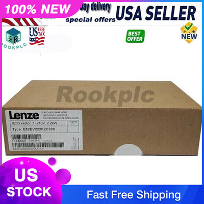 E82EV222K2C200 NEW LENZE E82EV222_2C200 Inverter 8200 vector 2.2kW E82EV2222C200