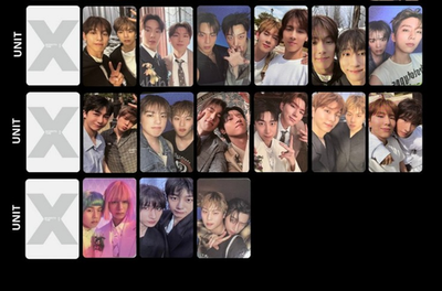 MONSTA X - THE X Album book / MD / DigiPack Official PHOTOCARD