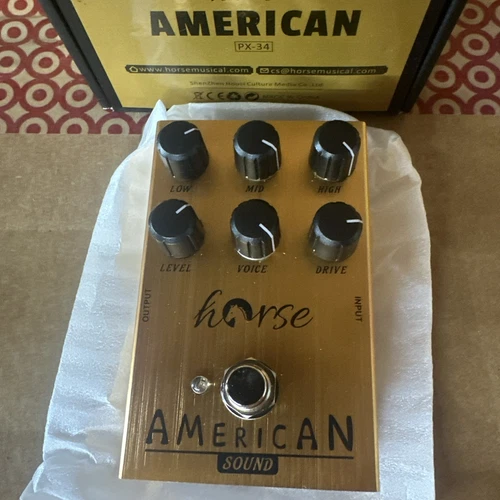 Horse American Sound Overdrive Guitar Pedal from Original Sound Px-34