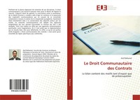 Atef Belkamel | Le Droit Communautaire Des Contrats | Taschenbuch | FranzöSisch