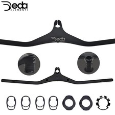 Manubrio bici mtb fibra di carbonio 740/760/800mm -14°/10° gradi piatto/riser bar