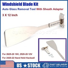 For M12 M18 Hackzall Blade W Sheath Adapter Auto Glass Windshield Removal Tool