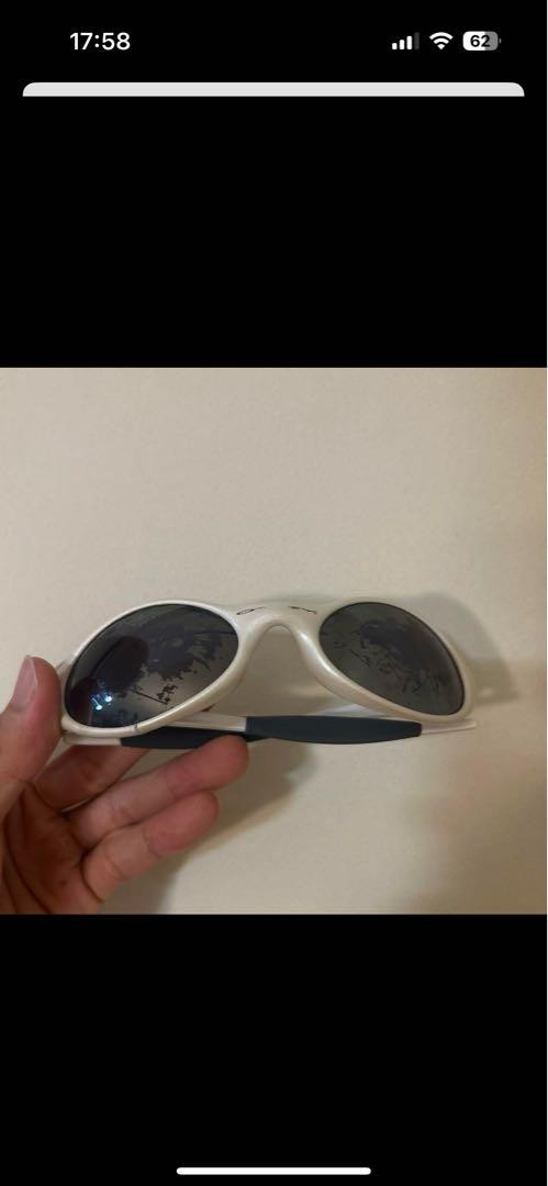 【希少】oakley eye jacket1.0 パールホワイト　90s Rare Oakley Eye Jacket1.0 Pearl White 90S | eBay