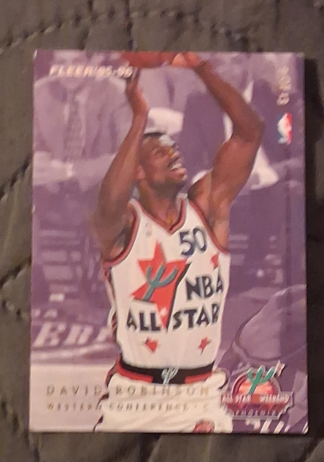 1996-97 Fleer European Edition - NBA All-Star Retro David Robinson #316