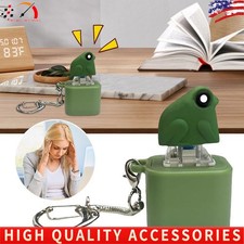 Frog Croaking Fidget Toy Adults Keyboard Clicker Frog Fidget Toys Fun Keychain