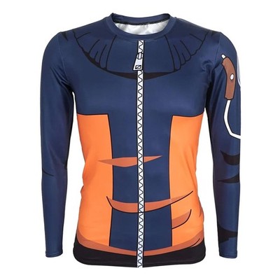 Langarmshirt für Naruto Uzumaki Fans | Shinobi Oberteil | Größen: S - L