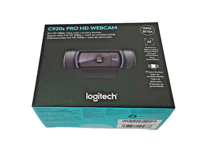Logitech C920S PRO HD Webcam - Black