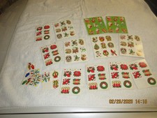 Christmas Stickers , Vintage , 1990s , Lot of Over 100 Stickers