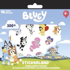 Bluey Stickerland Multi-Substrate Sticker Pad - 16 Page