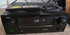 Denon Avr-1909 HDMI Audio Video 7.1 Receiver Remote And Antenna Bundle