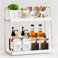 Coffee Bar Organizer for Countertop, Multifunctional Coffee Station Organizer...