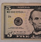 $5 Dollar Bill Star Note 2013 Collectable Currency  — photo 2