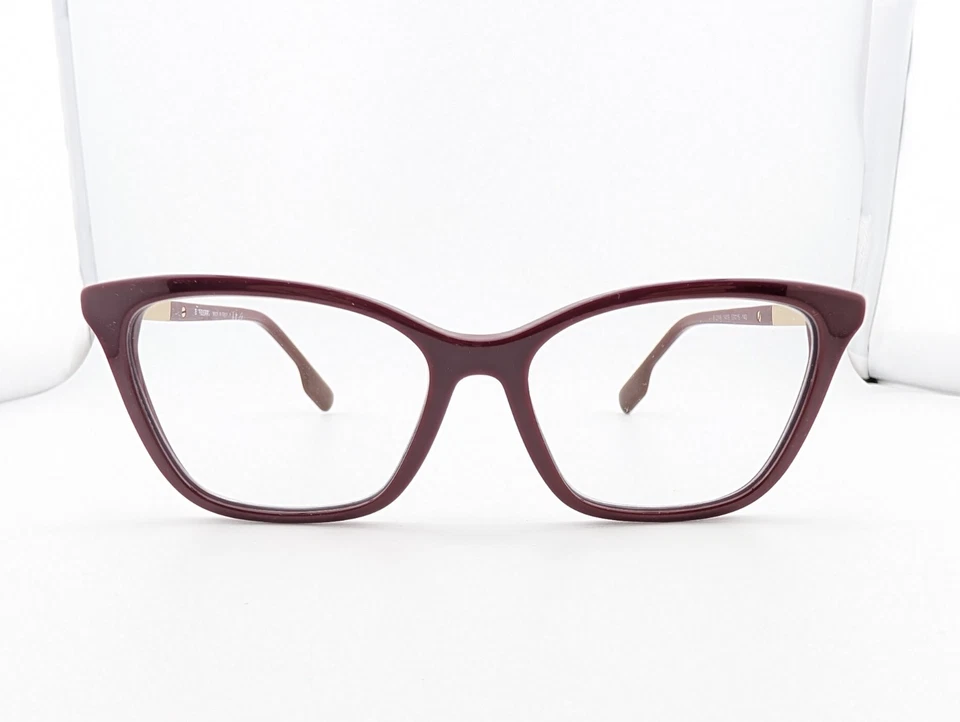 Только оправы для очков Burberry, B 2348 3403, 53-15-140, красные, сделано в Италии - Изображение 2 из 4