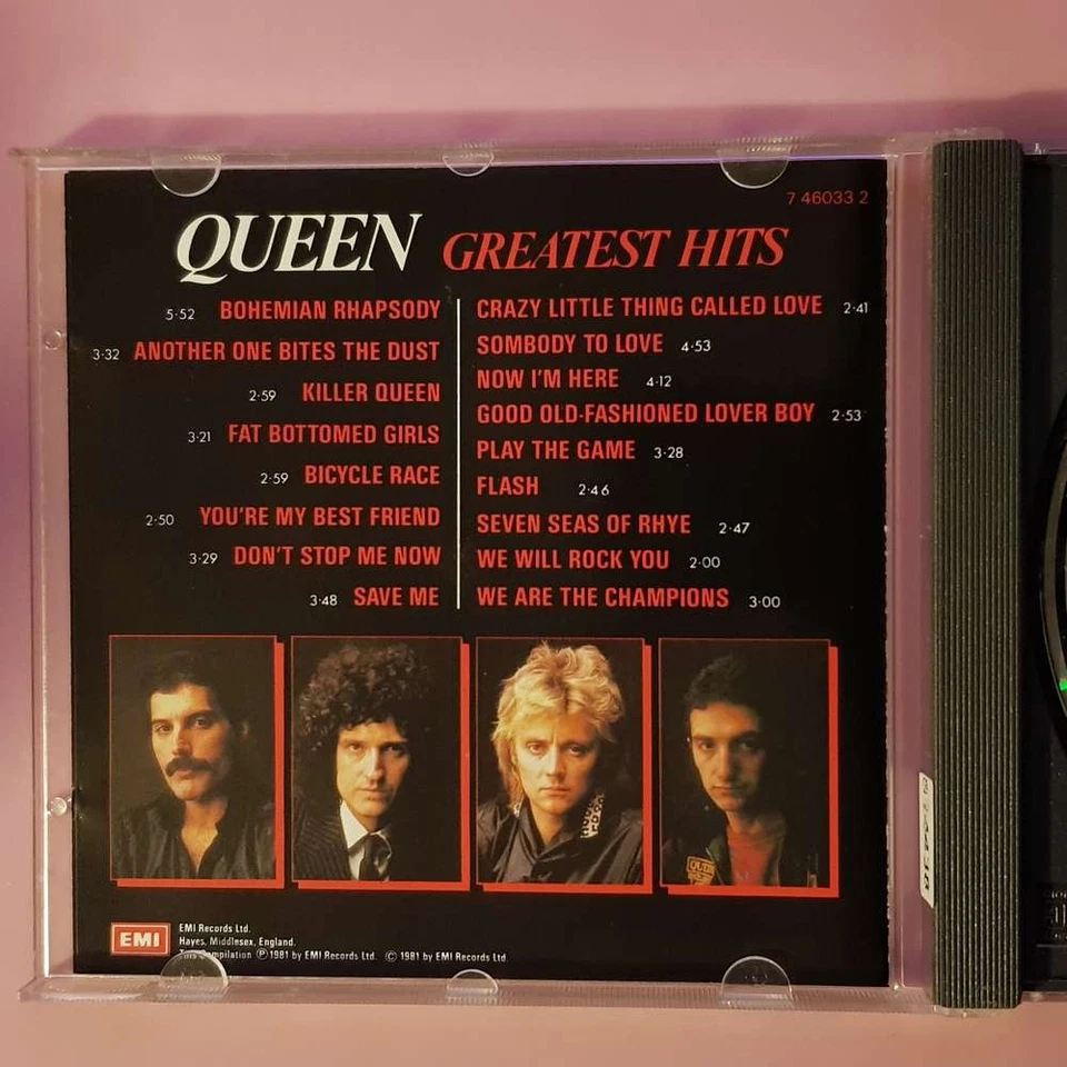 QUEEN Greatest Hits NL VG+/EX (CD) - Bild 2 von 4