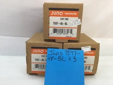 3 Juno trac-master T597 48IN BL BLACK PX0214-02 Track Lighting Electrical Fixtur