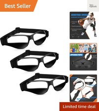 Dribbling Goggles Basketball Sports Glasses Adjustable Dribbling Black Goggle...