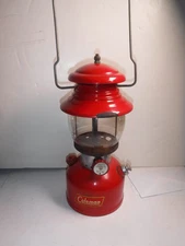 Vintage Red Coleman 200A Lantern 09/55 Sunshine of the Night.