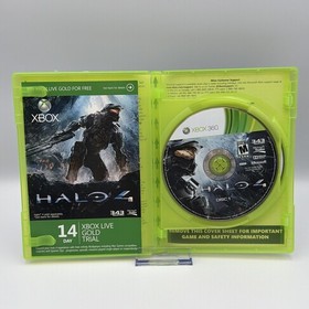 Halo 4 (Microsoft Xbox 360, 2012) Complete | Refurbished + 1 yr Warranty | Mint