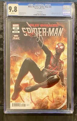 Miles Morales Spider-man #29 NetEase Marvel Games Variant Cgc  9.8