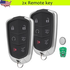 2 For 2015 2016 2017 2018 2019 2020 Cadillac Escalade Smart Prox Remote Key Fob