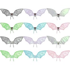 Women Girls Cosplay Props Carnival Bat Devil Wings Themed Party Witch Wing 1Pcs