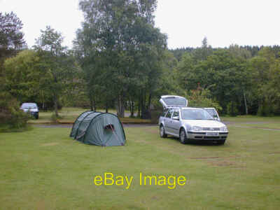 Photo 6x4 Cannich camp site A sheltered spot which has been progressively c2005