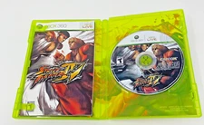 Street Fighter IV Microsoft Xbox 360 Used Tested Works with Manual