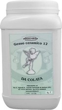 GESSO CERAMICO B12 da colata per forme stampi oggetti in rilievo modelli calchi