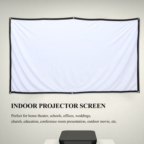 1 Set Folding Projector Bildschirm 84 Zoll 16: 9 Bildschirm für das Heimkino im - Bild 6 von 12