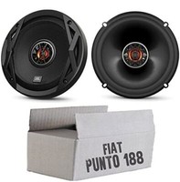 JBL Lautsprecher FüR Fiat Punto 2 188 Front Boxen TüR 2-Wege 16Cm Koax Einbauset