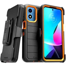 For Motorola Moto G Play 4G 2024 Shockproof Case Defender Cover