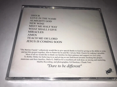 THE BARRINO FAMILY−MIRACLES Barrino Family - Miracles (10 tracks) +Album Reviews