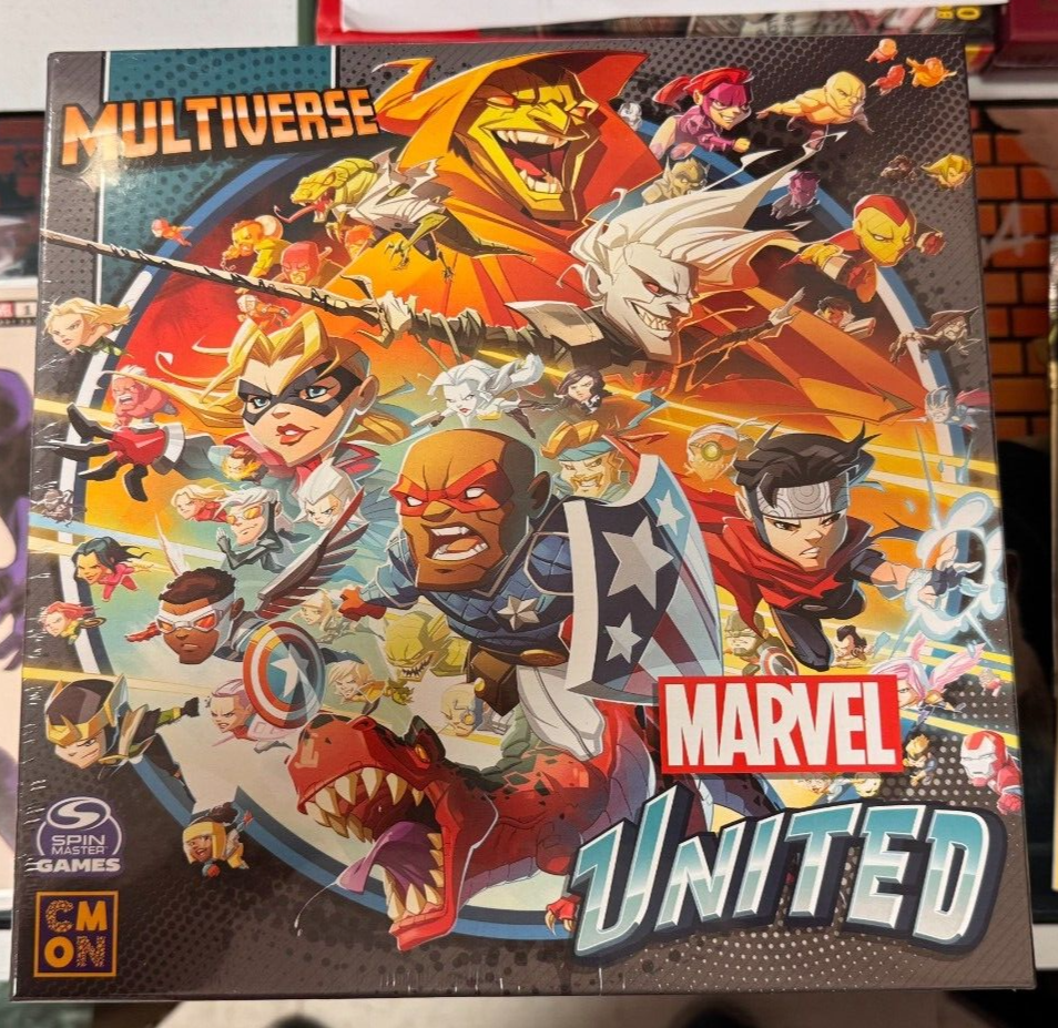 Marvel United Multiverse - Stretch Goals & Exclusivités Kickstarter - Jeu De Société Neuf Par CMON