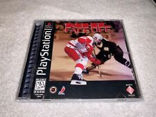 NHL FaceOff (PlayStation 1, 1995) PS1 Black Label Jewel Case Variant Complete Ex
