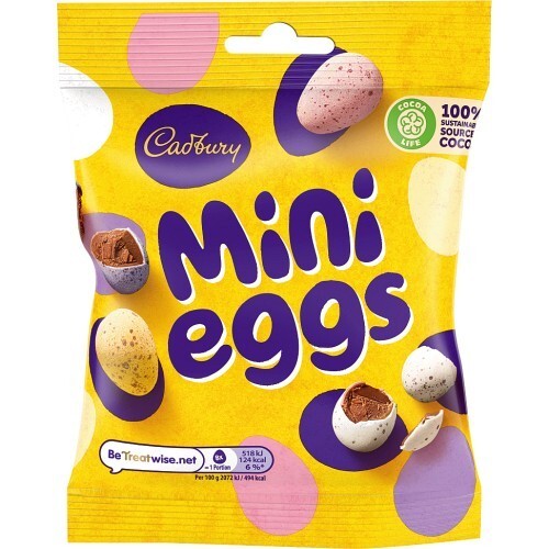 24 x CADBURY MINI EGGS CHOCOLATE BAG 80G Full Box Perfect Kids Christmas Gift
