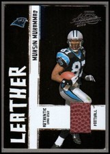 2005 Absolute Memorabilia Leather #48 Muhsin Muhammad /250 edge/corner chips