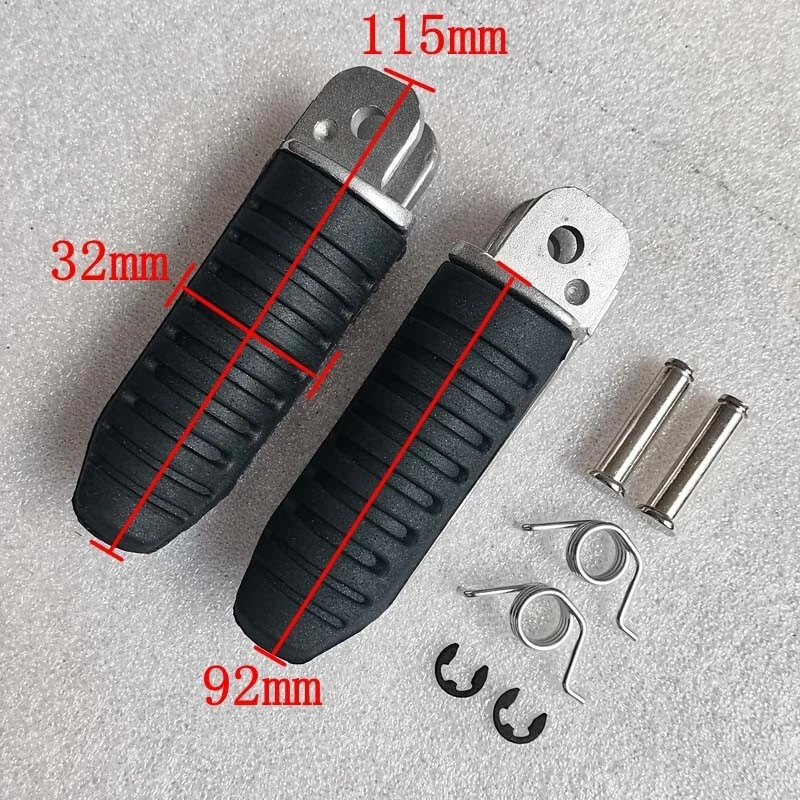 Reposapiés delantero para Suzuki Bandit GSF400 GSF600 GSF1200 1991-2006 Foto 3 de 4