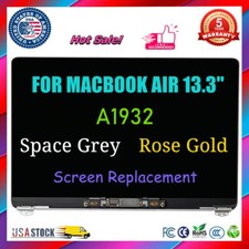 13.3" 2560X1600 for MacBook Air A1932 2018 YEAR MUQU2 LCD Screen Replacement New