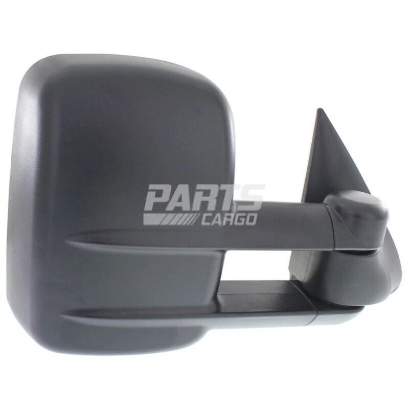 Espejo de remolque derecho y derecho ajuste manual manual plegable texturizado para 00-06 Gmc Yukon Foto 3 de 4