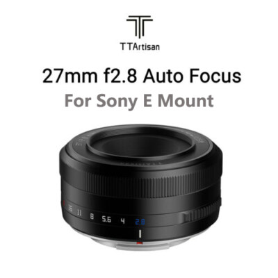 DE TTArtisan 27mm F2.8 APS-C  Autofokus Kameraobjektiv für Sony E-Mount-Kameras