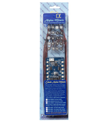 DCD-MPBL DCC Concepts Alpha Mimic Panel Controller (mit blauen LEDs)