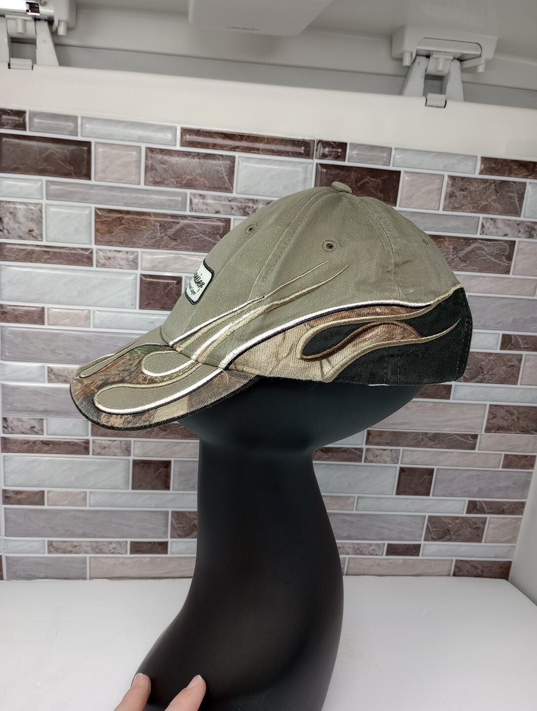 Budweiser Hat Ball Cap Adjustable Embroidered Cam… - image 2