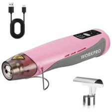 WORKPRO 7.2V Mini Cordless Heat Gun 680℉ Hot Air Gun 3 Temp Setting-Cool Air NEW