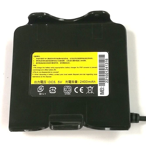 Portable 2400mah External Battery Backup Power Bank for Sony PSP 2000 3000 - Picture 4 of 4