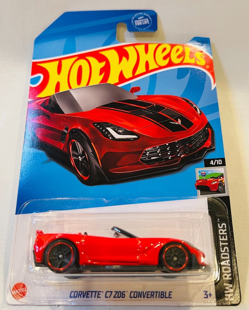 ミニカー '23 Corvette Z06 Hot Wheels 1:43 Hot Wheels Premium '23 Corvette Z06 - 1:43 Scale - Walmart.com
